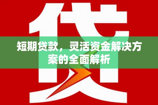 吉林短期贷款，灵活资金解决方案的全面解析