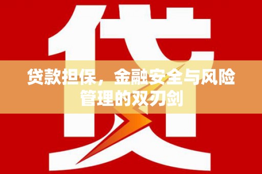 吉林贷款担保，金融安全与风险管理的双刃剑