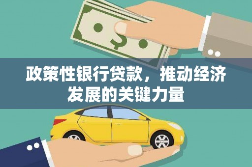 吉林政策性银行贷款，推动经济发展的关键力量